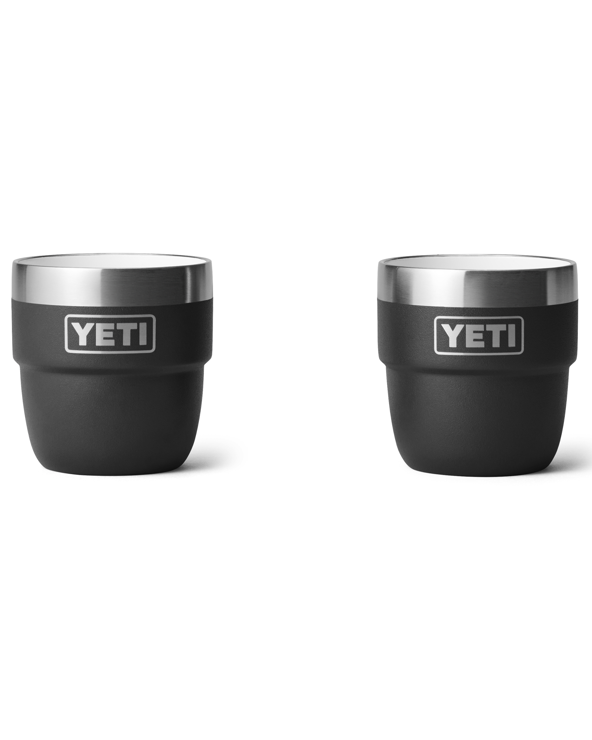 Espresso 4oz Stackable Cup (2 Pack) In Black