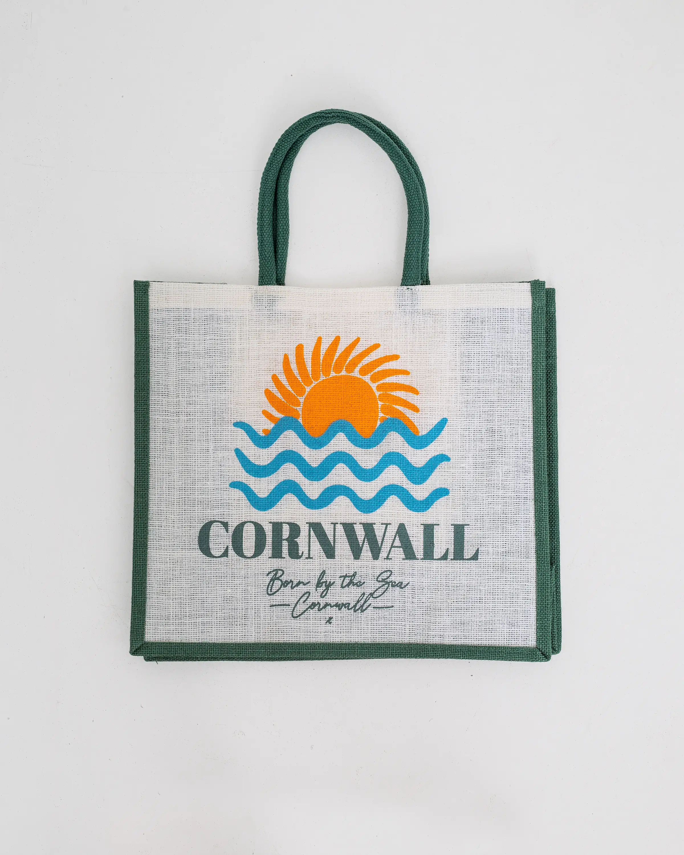 Ac Cornwall Jute Bag In Off White