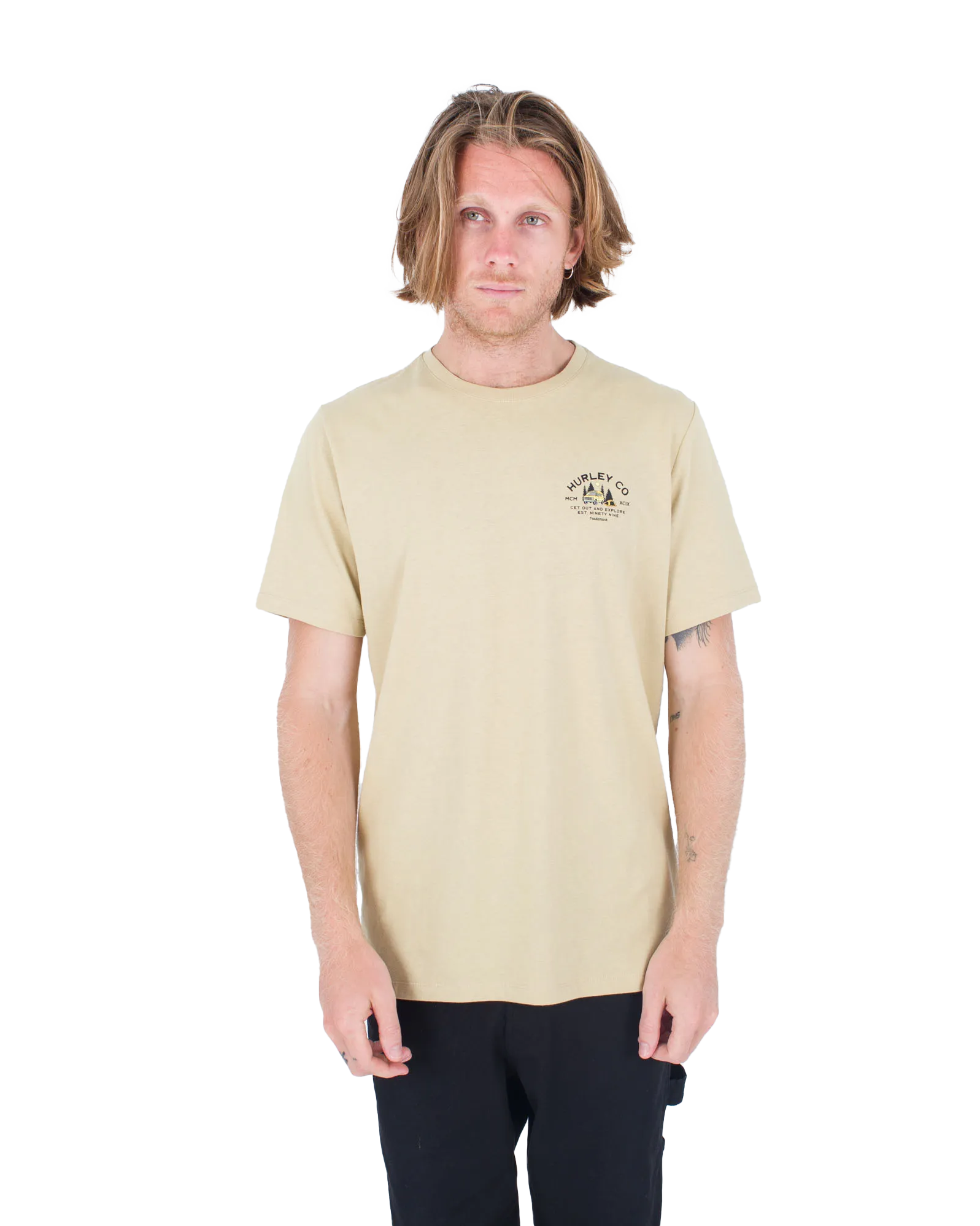 Everyday Explore Campin T-shirt In Maple Cream