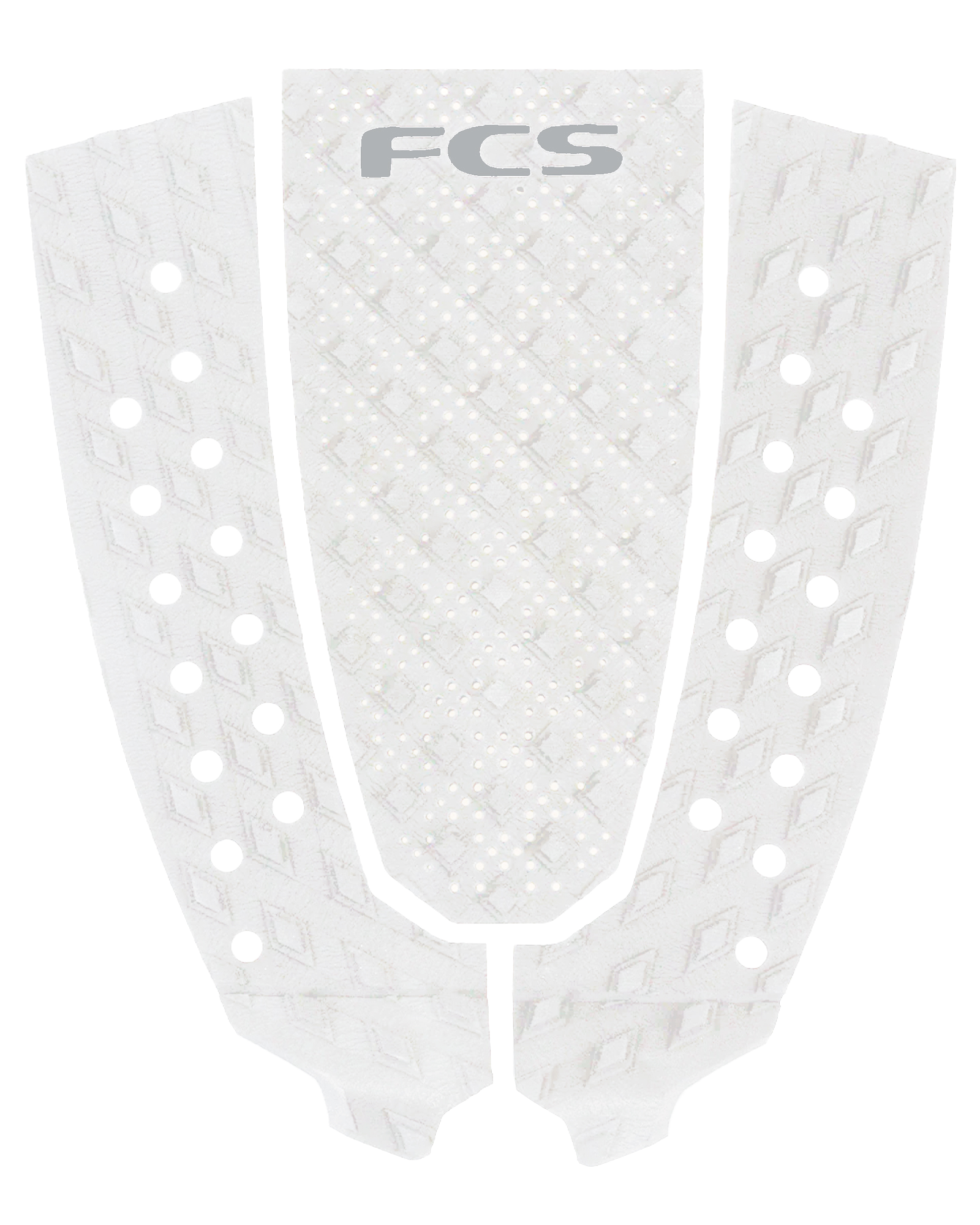 Fcs T-3 Eco Traction Deck Grip In Warm Grey
