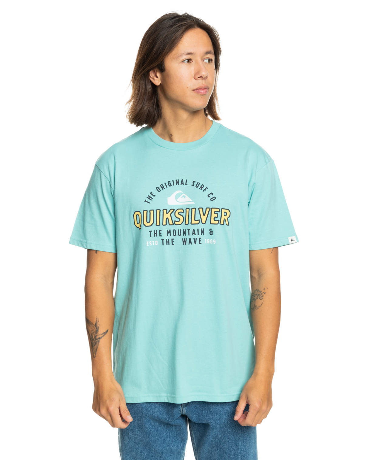 Floating Around T-shirt In Marine Blue