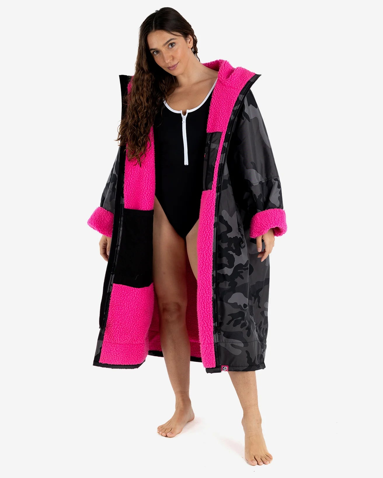 Advance Long Sleeved In Black CamoandPink