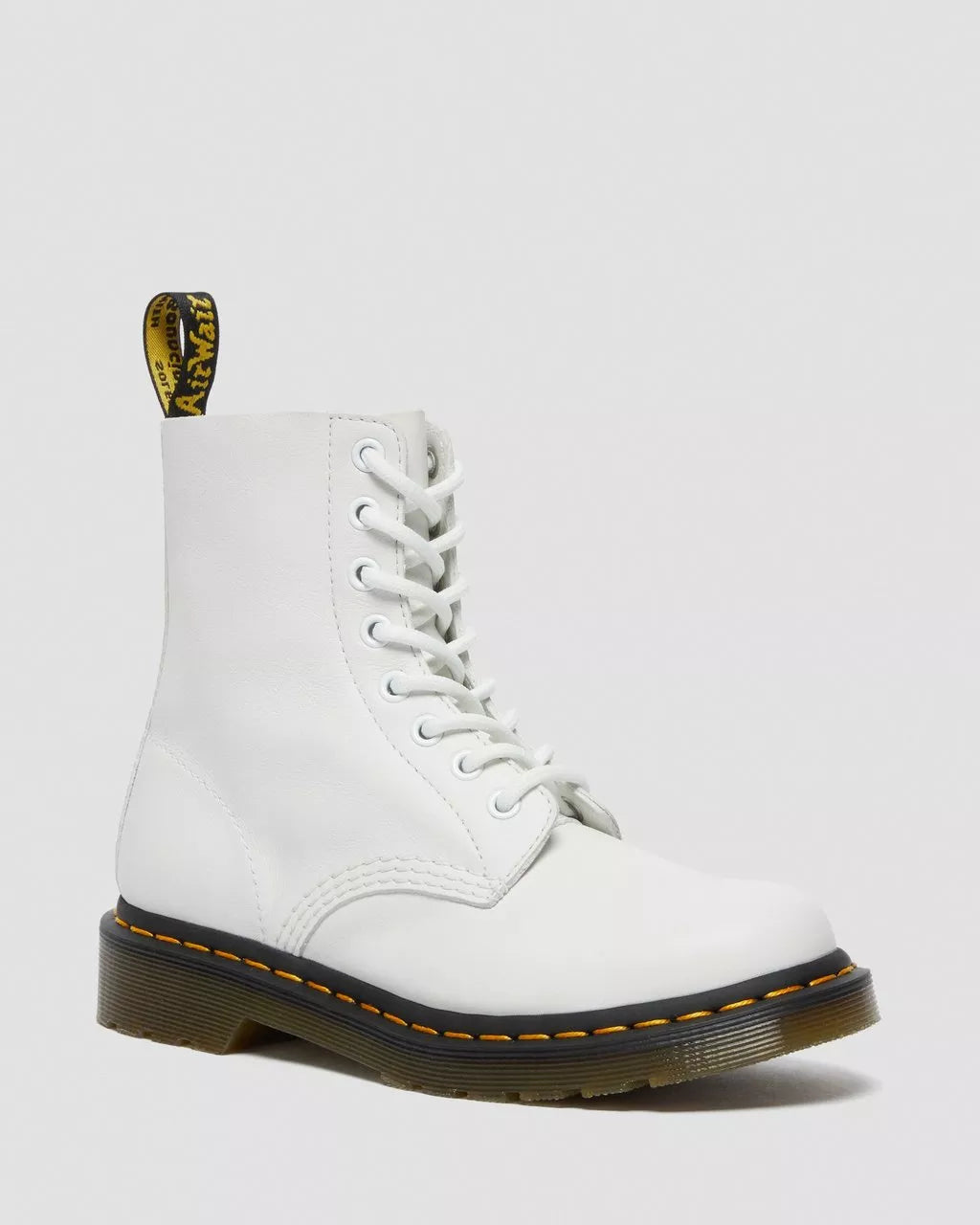 1460 Pascal Virginia Boots In Optical White