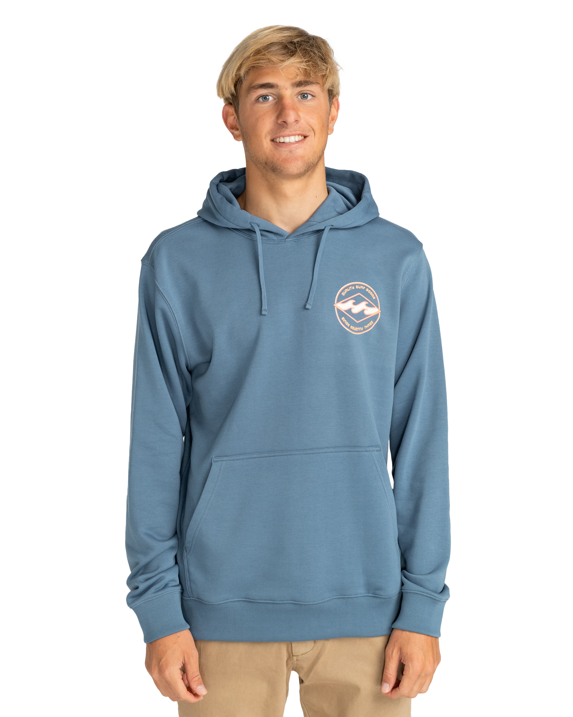 Foundation Hoodie In Vintage Indigo