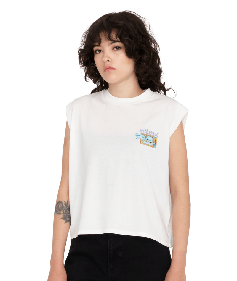 French Surf Vest In Star White