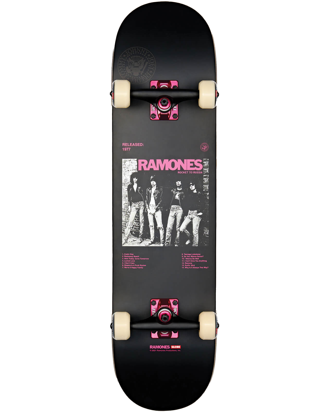 G2 Ramones Album Series 31.63 Skateboard In Rocket To Russia