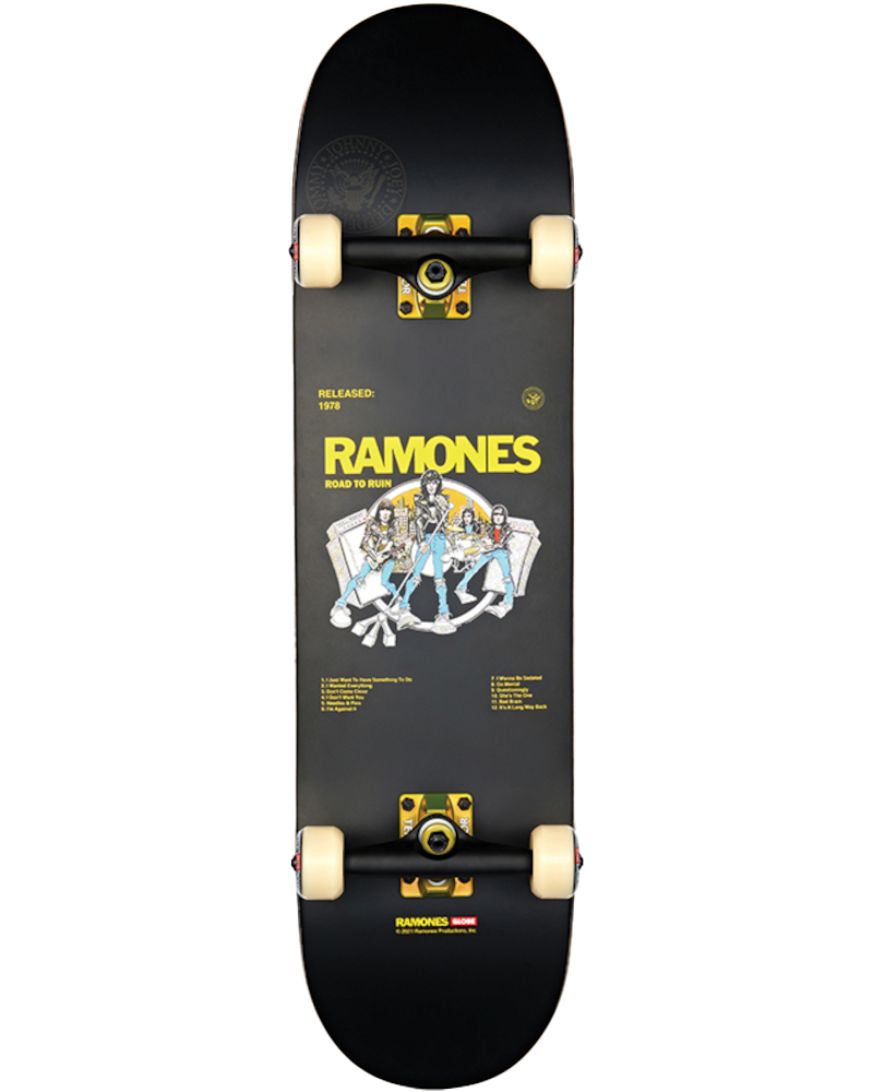 G2 Ramones Album Series 32 Skateboard In Road To Run