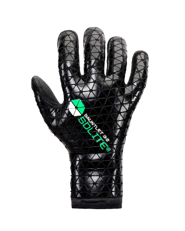 Gauntlet 3.2 Wetsuit Gloves In BlackandGreen