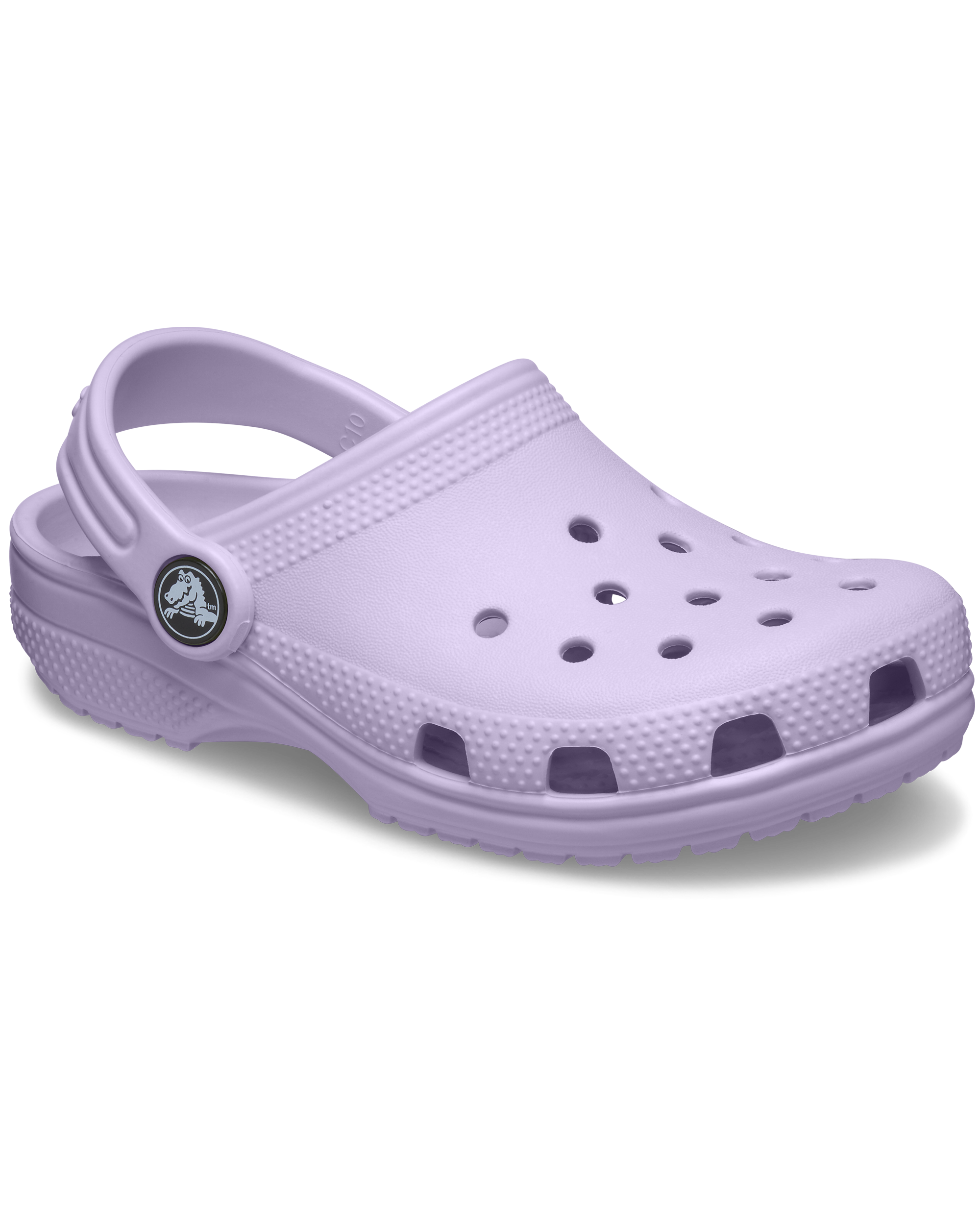 Girls Classic Clogs In Lavender