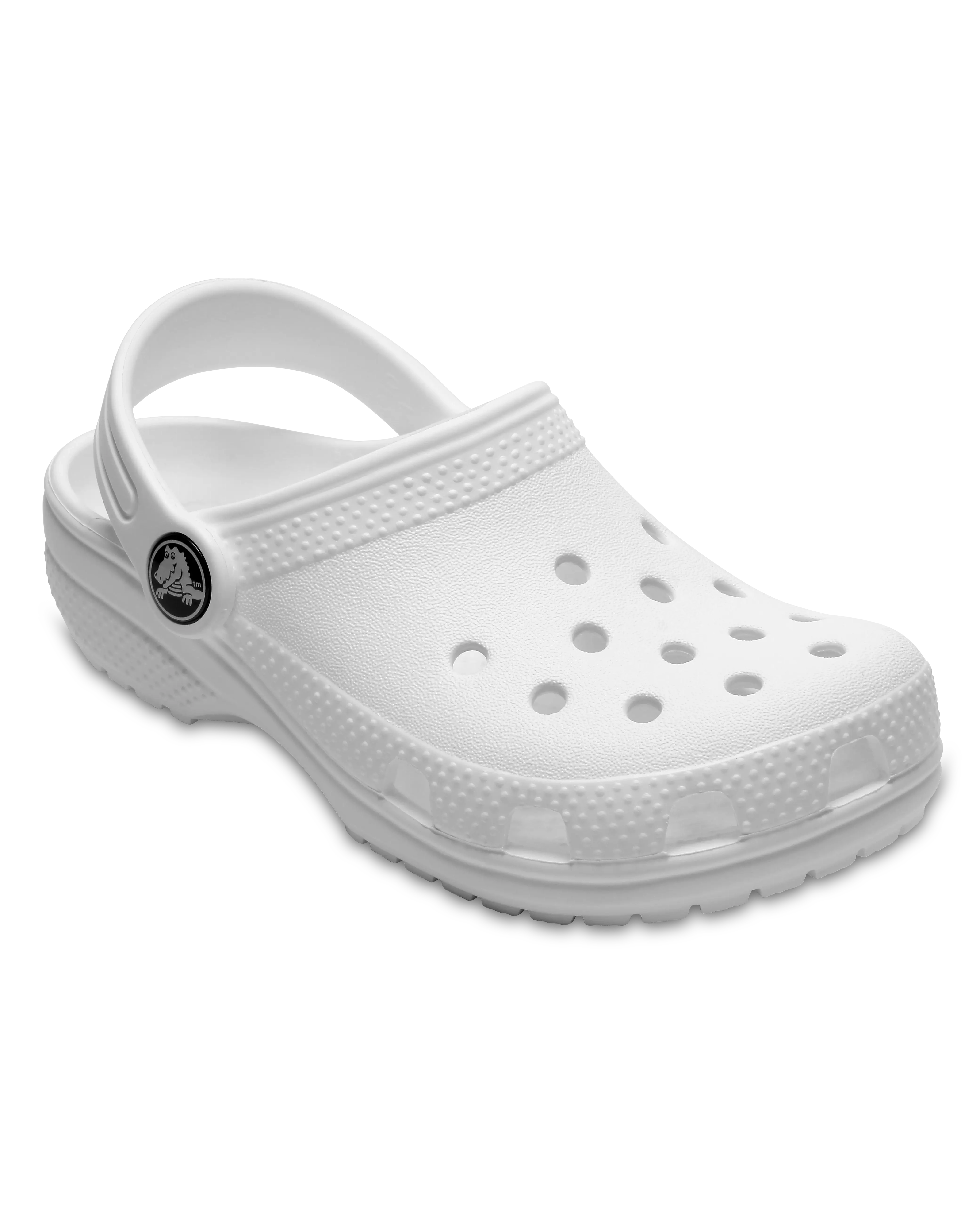 Girls Classic Clogs In White