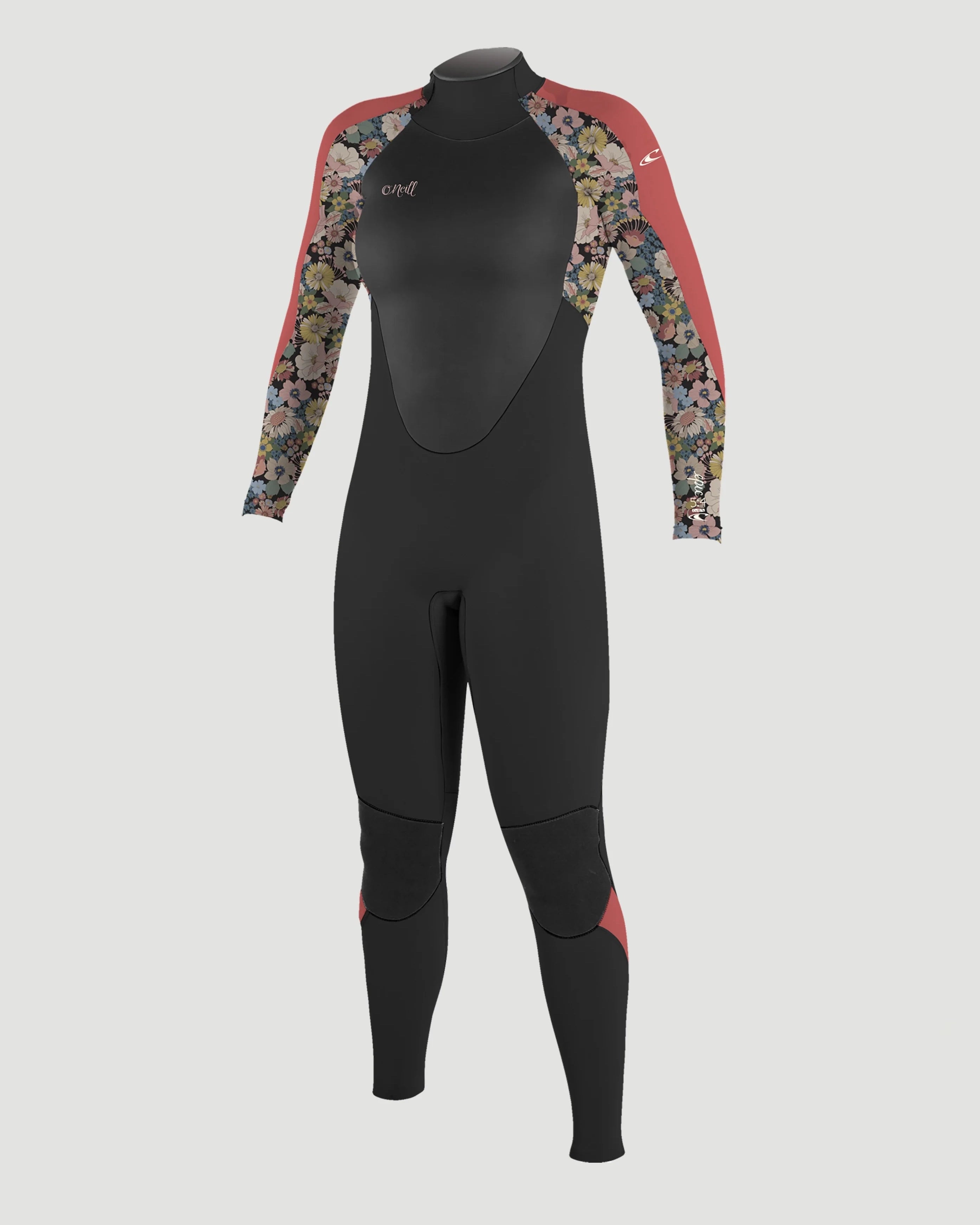 Girls Epic 5/4mm Back Zip Wetsuit In Black  TwiggyandTea Rose
