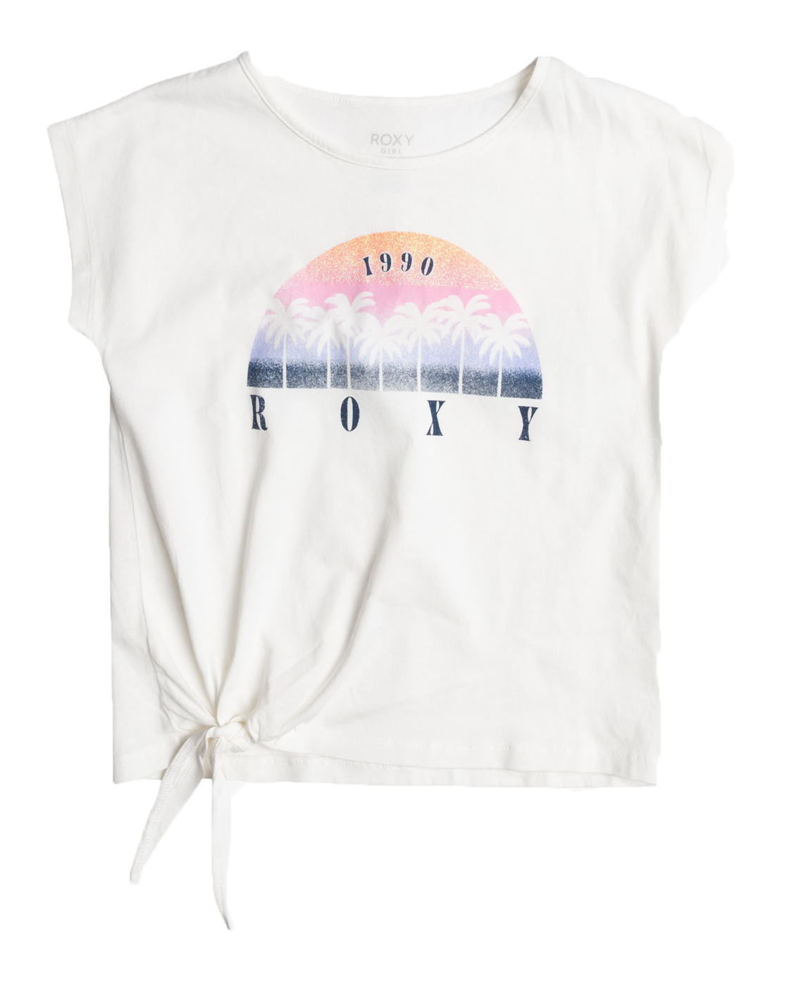 Girls Pura Playa T-shirt In Snow White