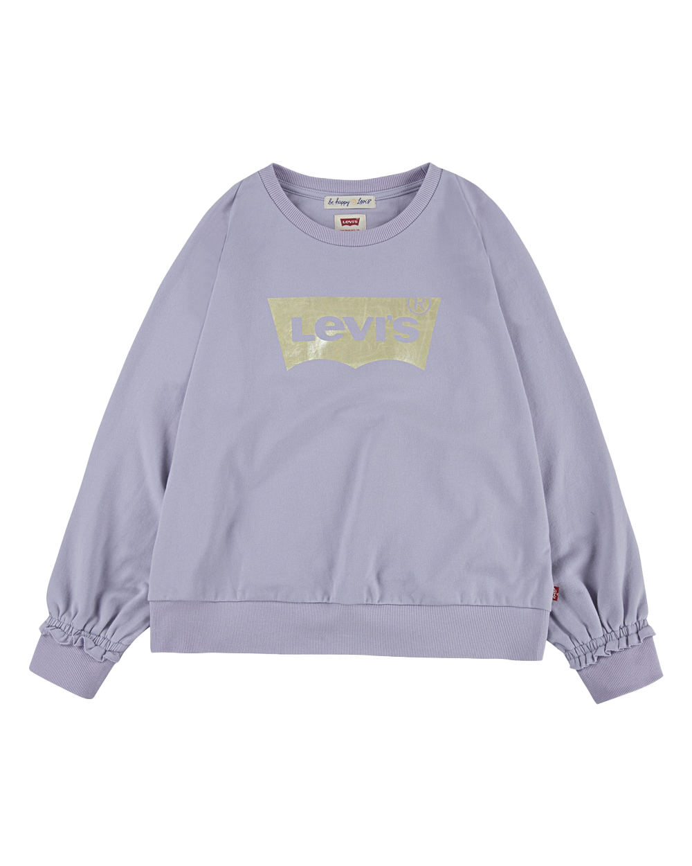 Girls Raglan Sweatshirt In Misty Lilac