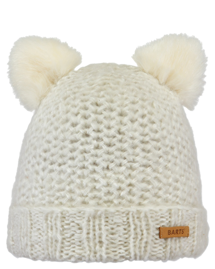 Girls Smokey Beanie In Cream