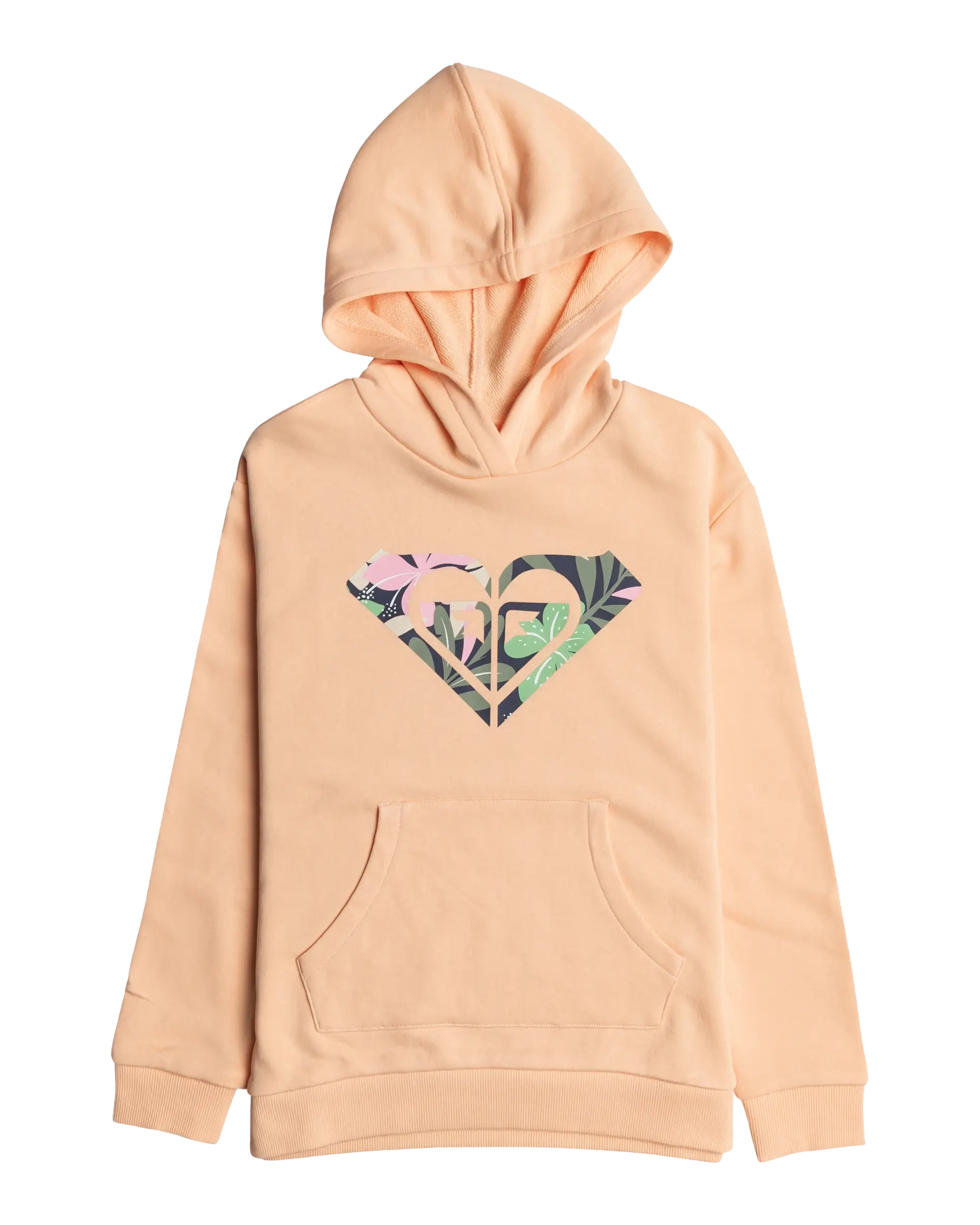 Girls Surf Feeling Hoodie In Peach Parfait