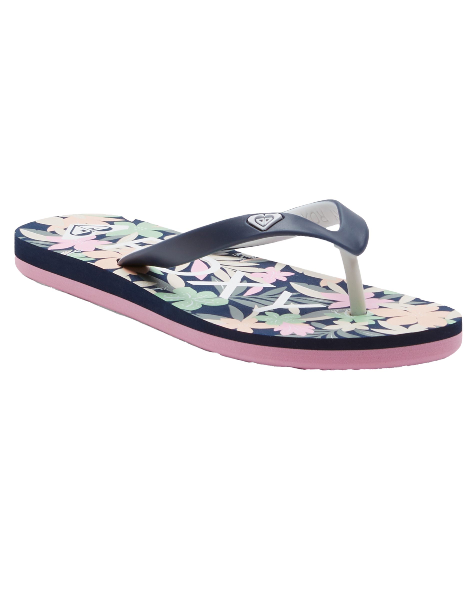 Girls Tahiti Vii Flip Flops In NavyandPink