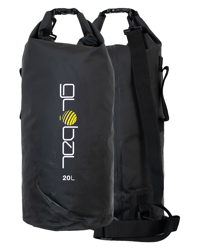 Global 20l Dry Bag In Black