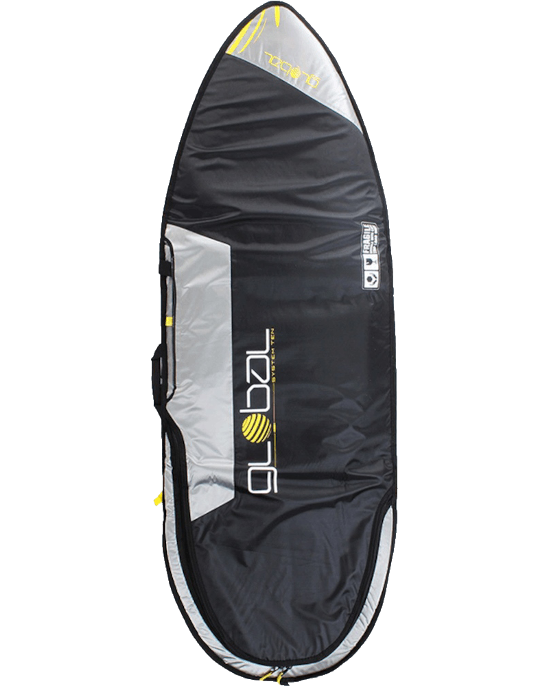 Global System 10 Hybrid Surfboard Bag In Grey