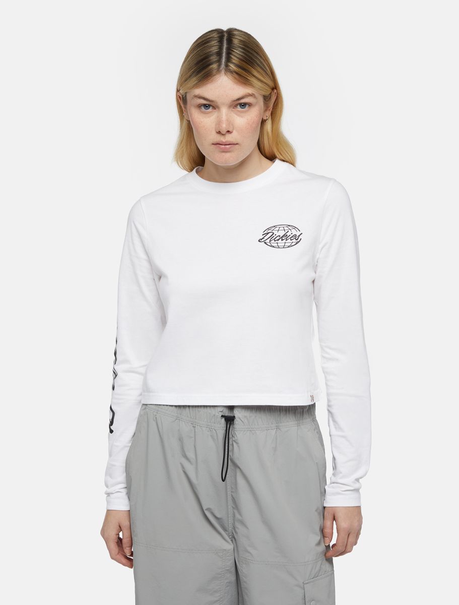 Globe T-shirt In White
