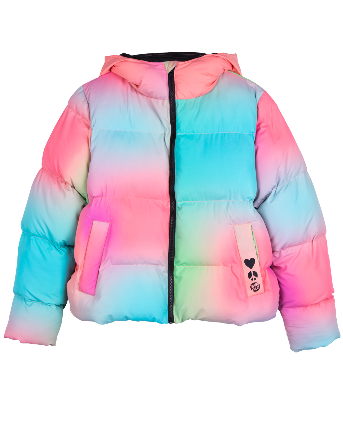 Glow Quilted Jacket In All Over Print