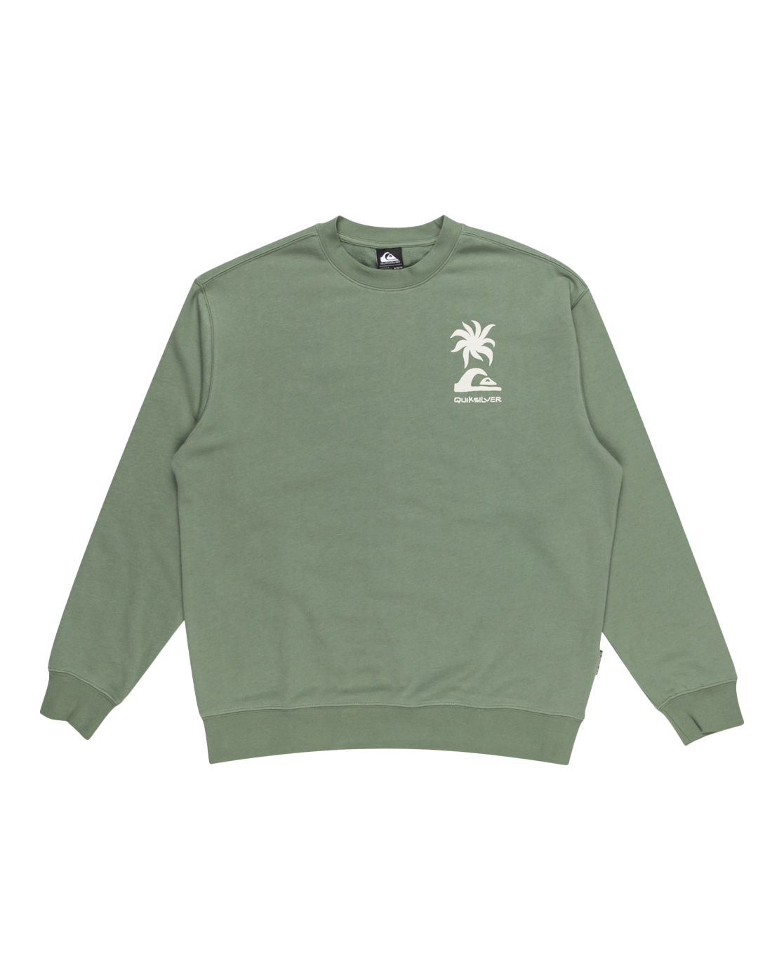 Graphic Mix Sweatshirt In Sea Spray