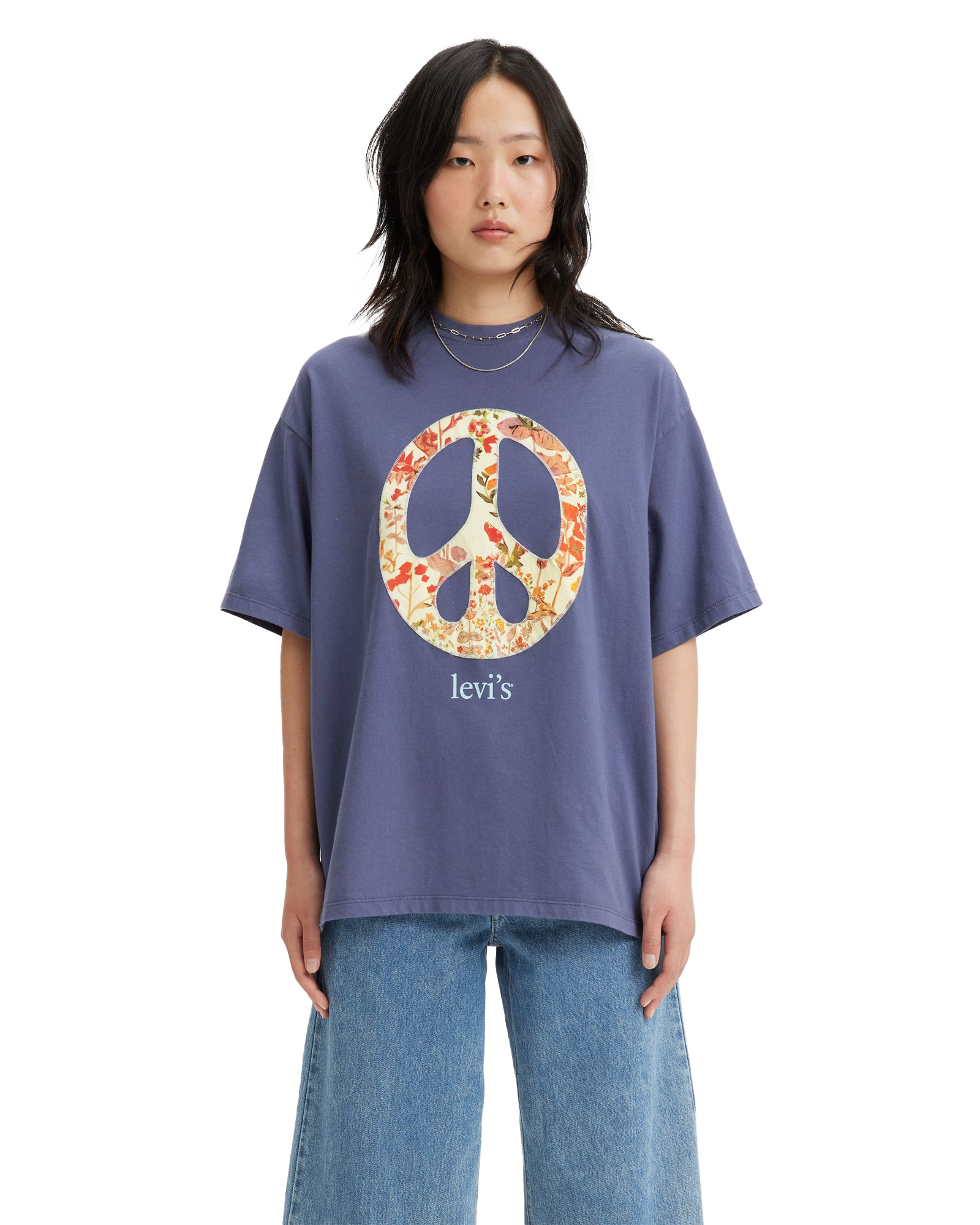 Graphic Short Stack T-shirt In Peace