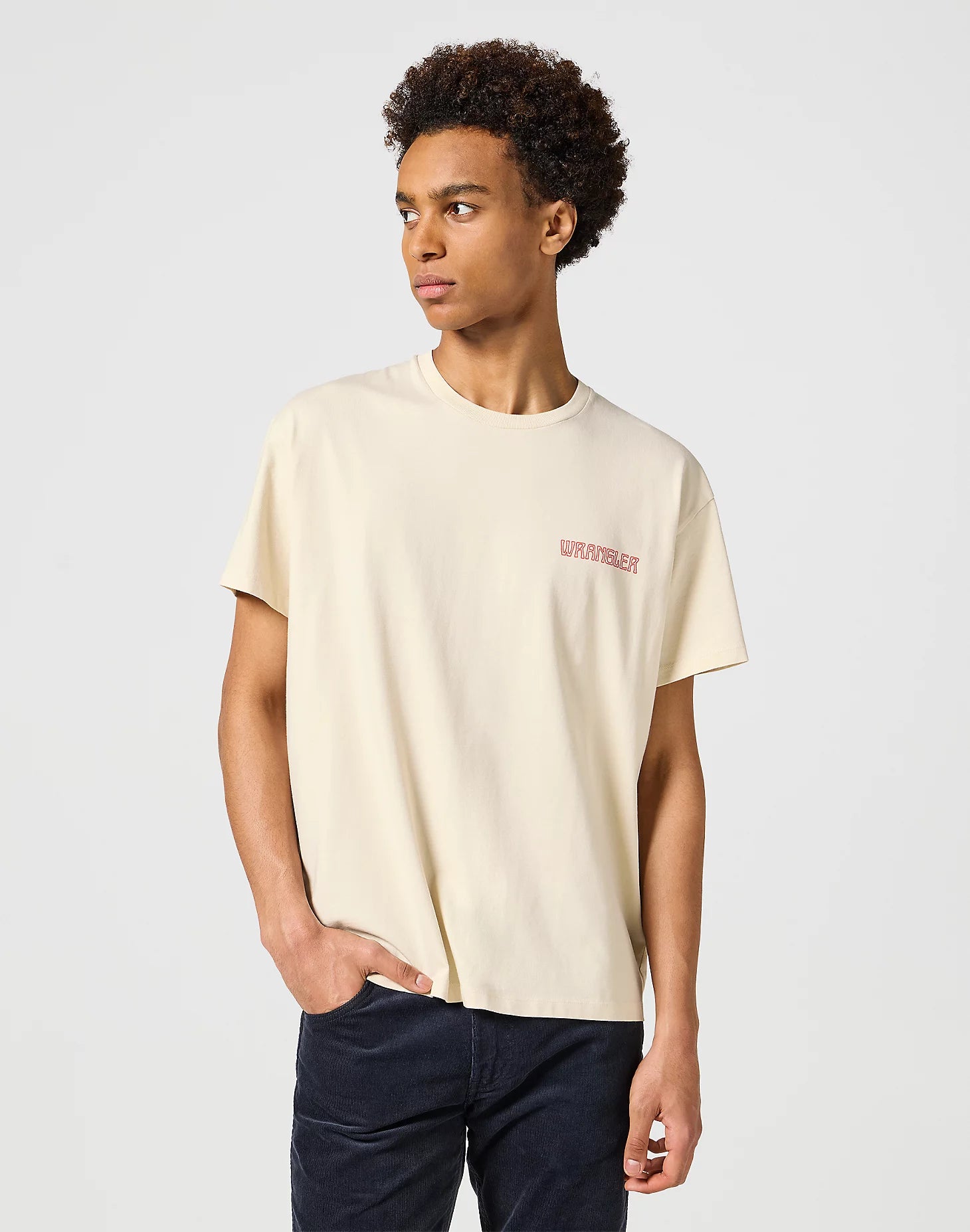 Graphic Tee In Vintage White