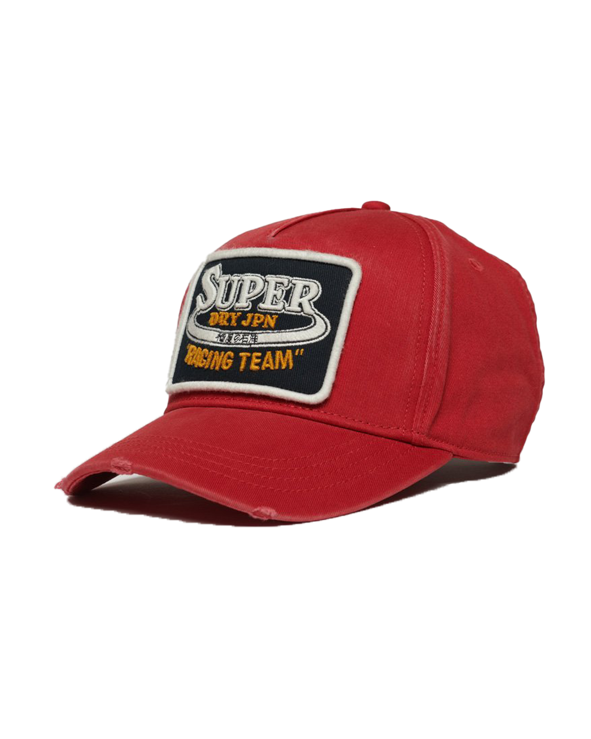 Graphic Trucker Cap In Red