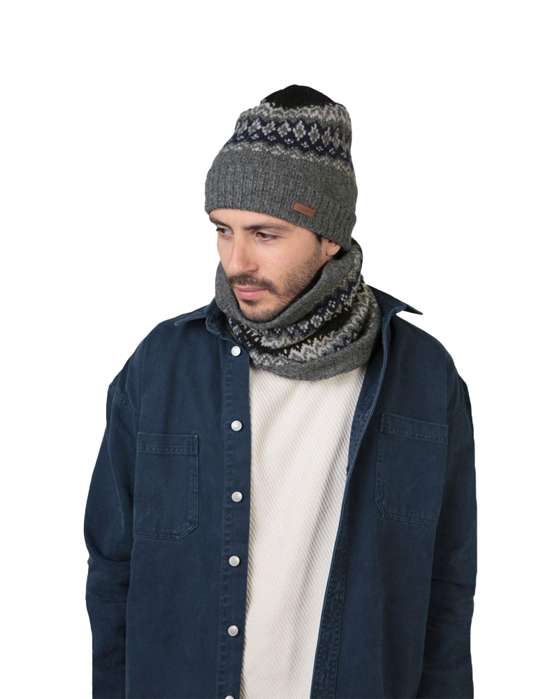 Gregoris Beanie In Dark Heather