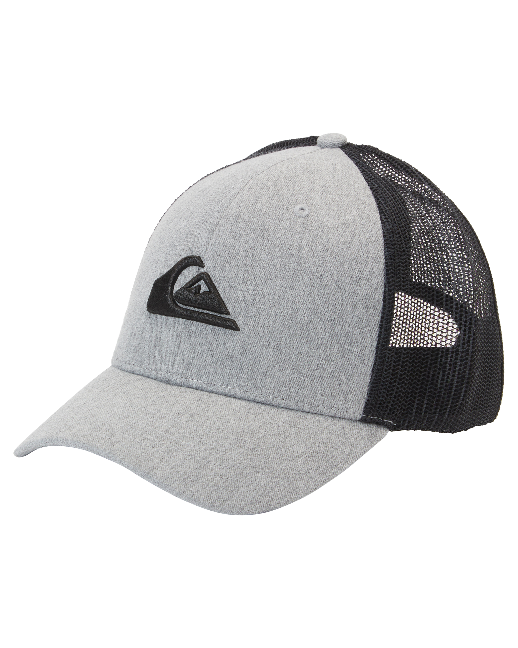 Grounder Trucker Cap In Heather Grey