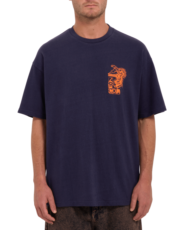 Hammered T-shirt In Eclipse