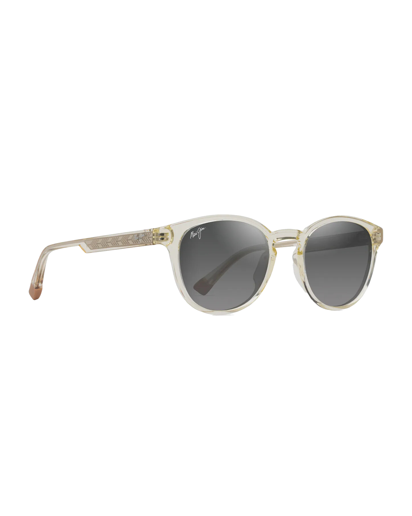 Hiehie Polarised Sunglasses In Shiny YellowandNeutral Grey