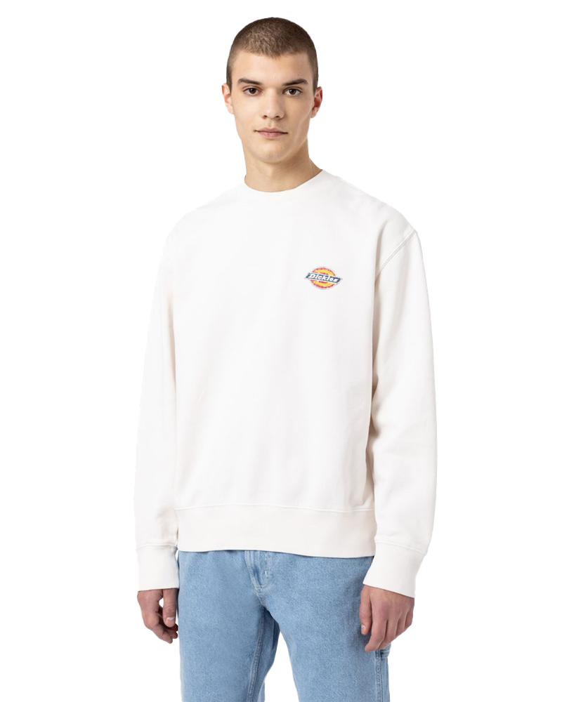 Icon Washed Sweatshirt In Ecru