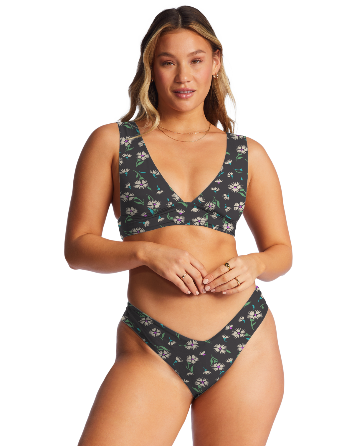 Islands Away Reversible Bikini Top In Multi