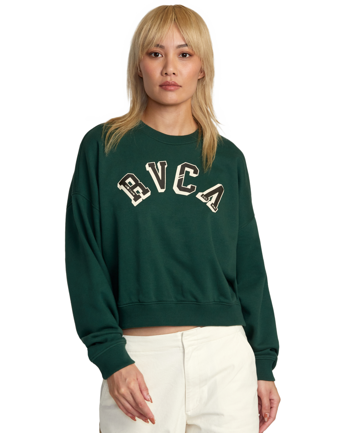 Ivy League Sweatshirt In Pine Needle