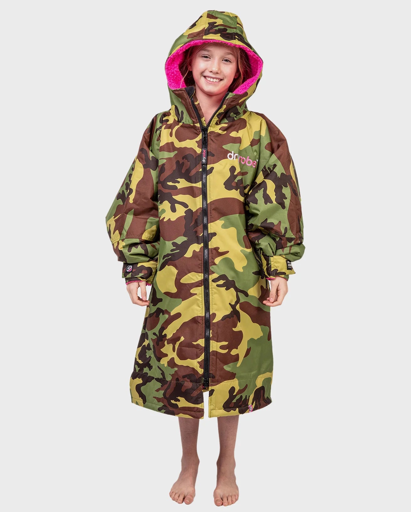 Kids Advance Long Sleeved In CamoandPink