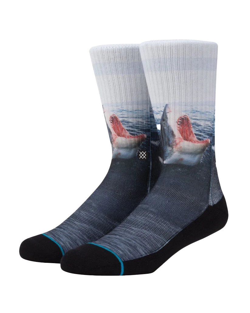 Landlord Crew Socks In Blue