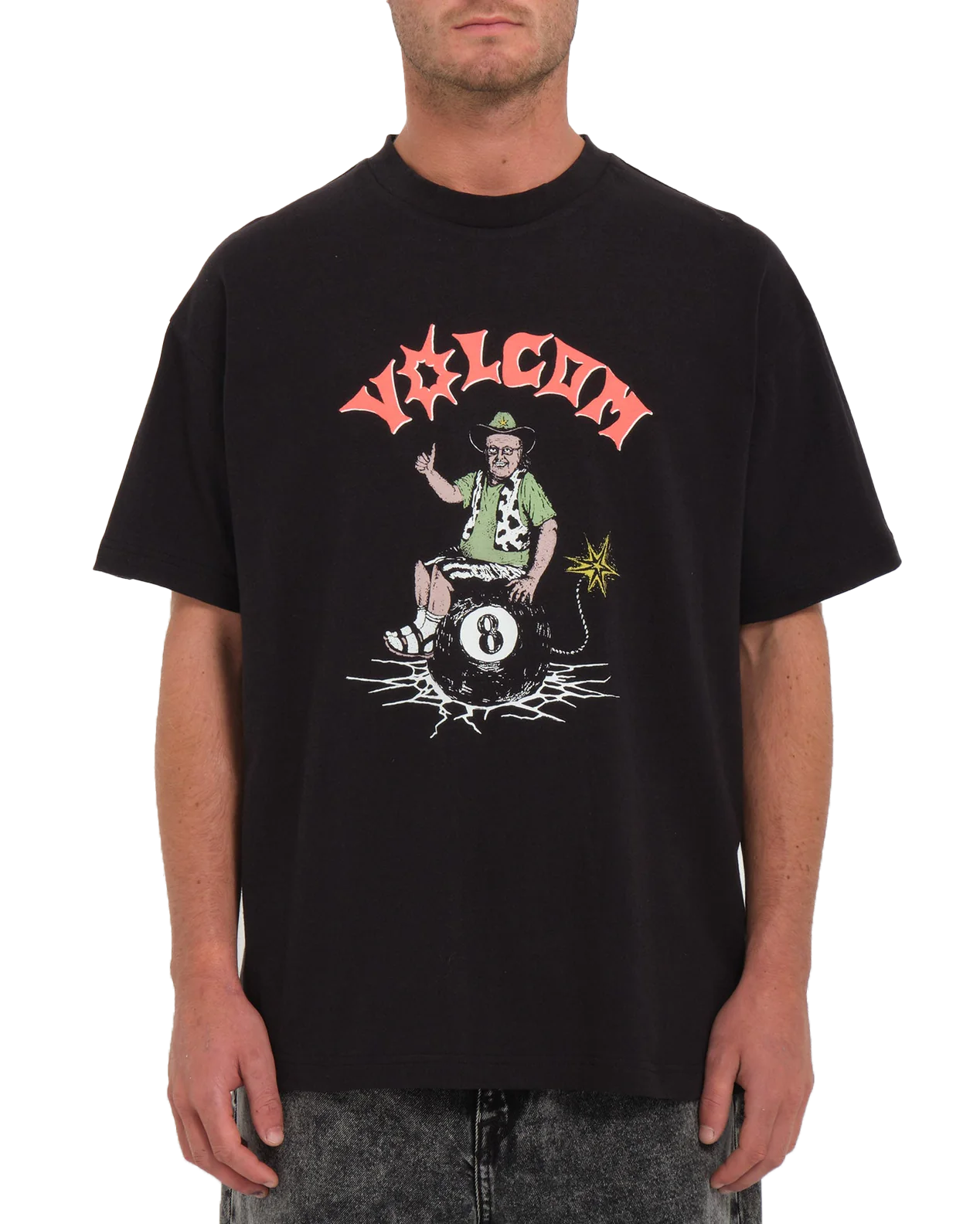 Last Shot T-shirt In Black
