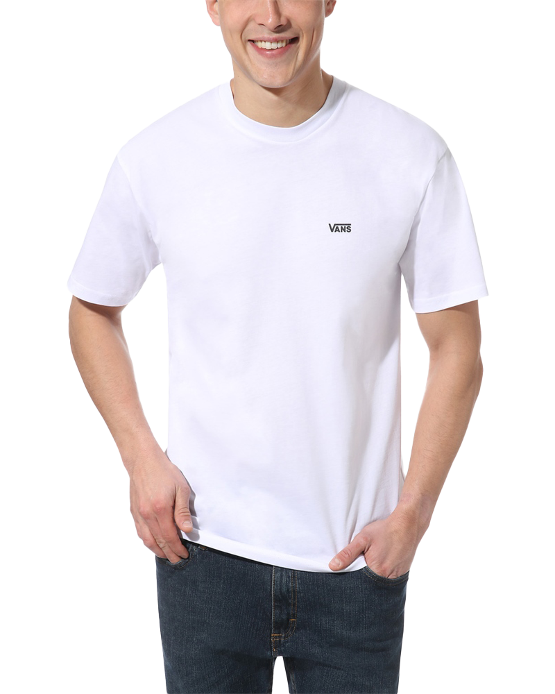 Left Chest T-shirt In WhiteandBlack