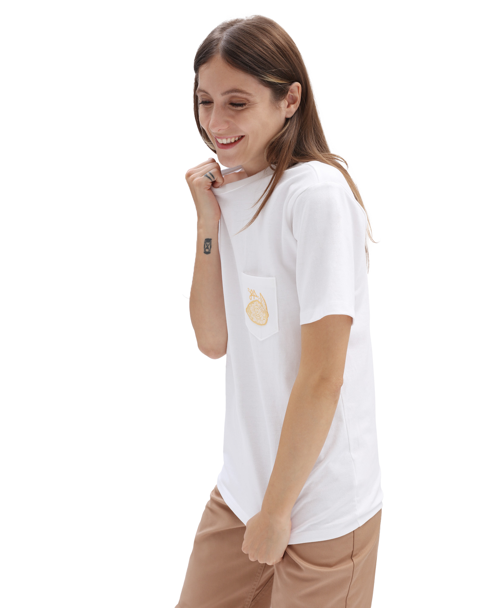 Lizie Armanto Off The Wall T-shirt In White