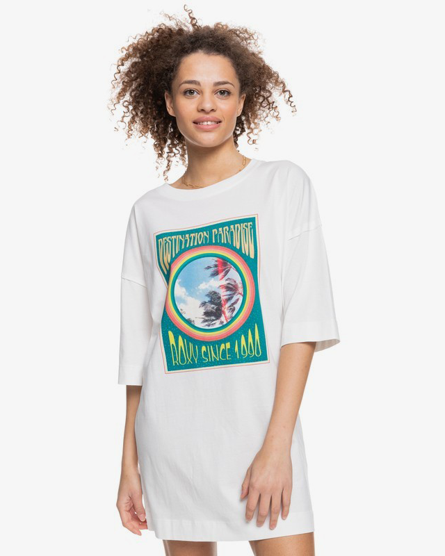 Macrame Hour T-shirt In Snow White