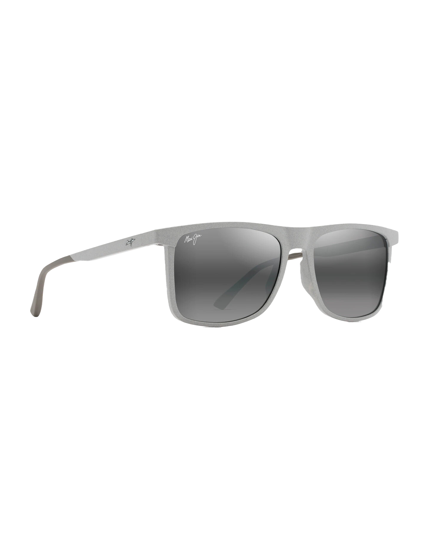 Makamae Polarised Sunglasses In Matte GreyandNeutral Grey