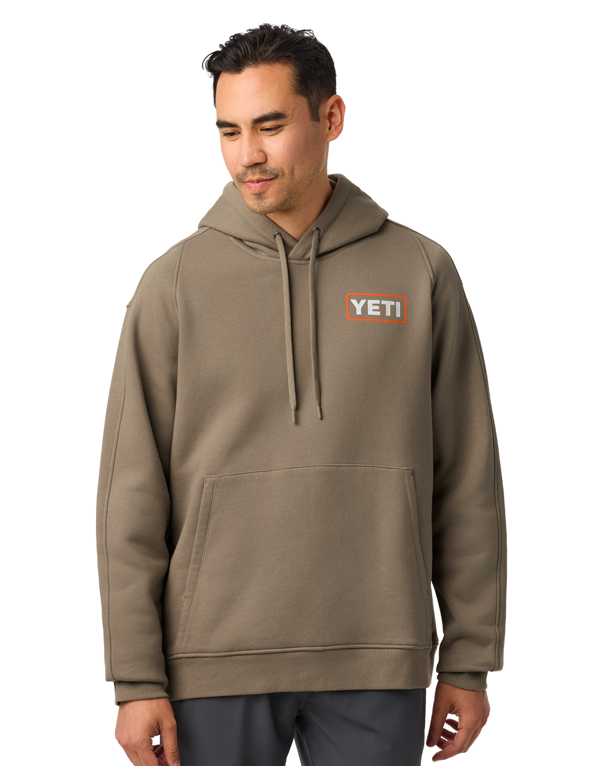 Mens Hoodie In Cape Taupe