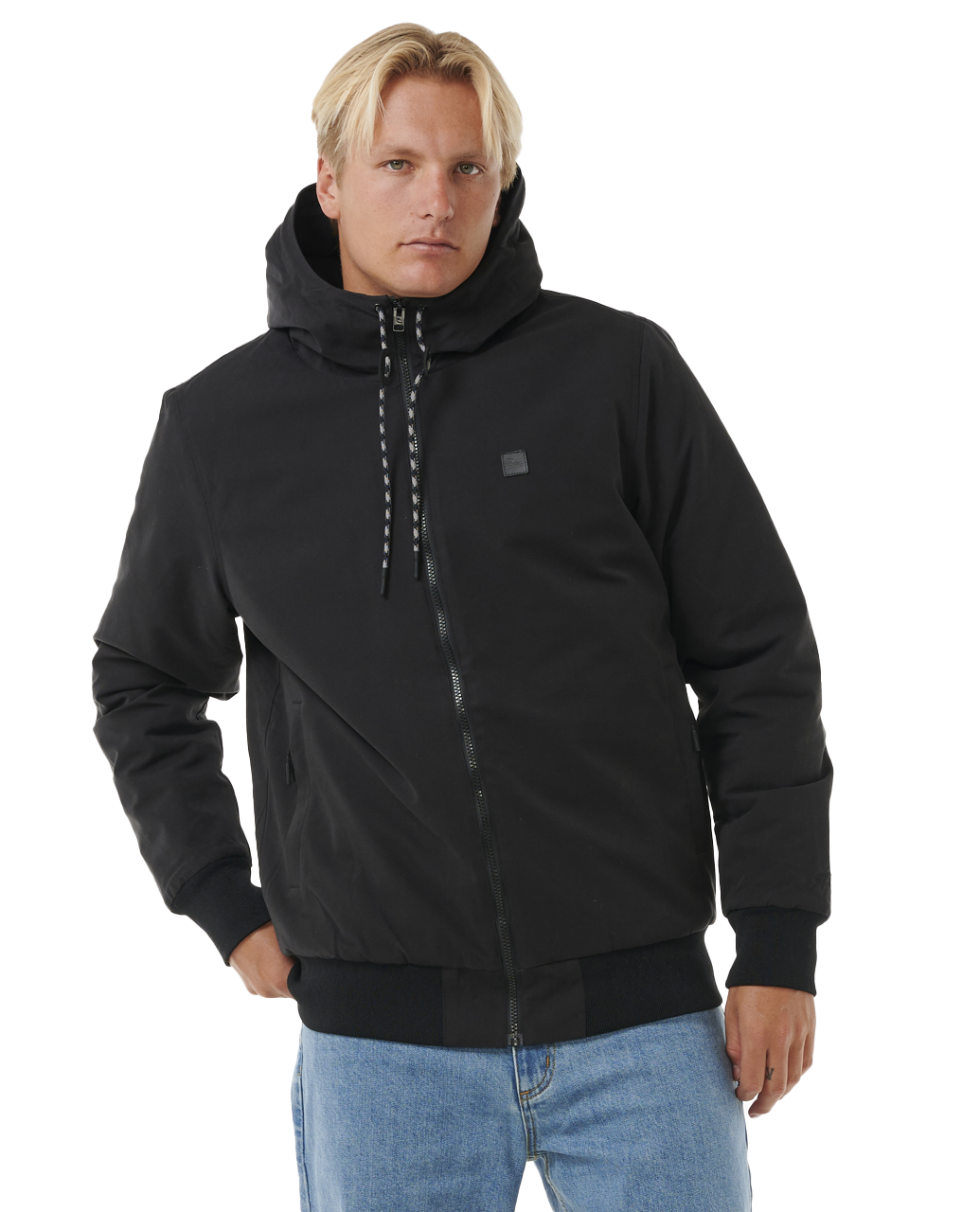 Anti-series One Shot Tech Jacket In Black
