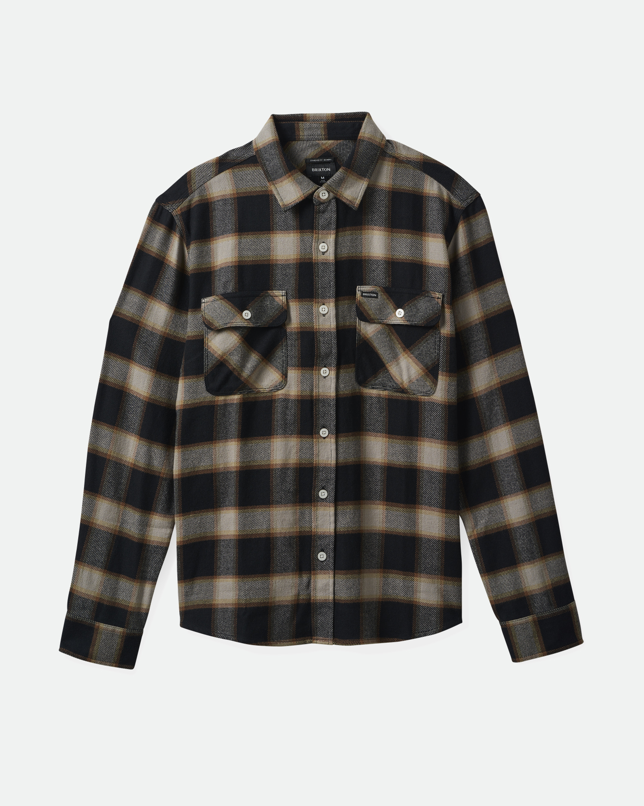 20th Anniversary Bowery Flannel Shirt In BlackandCream