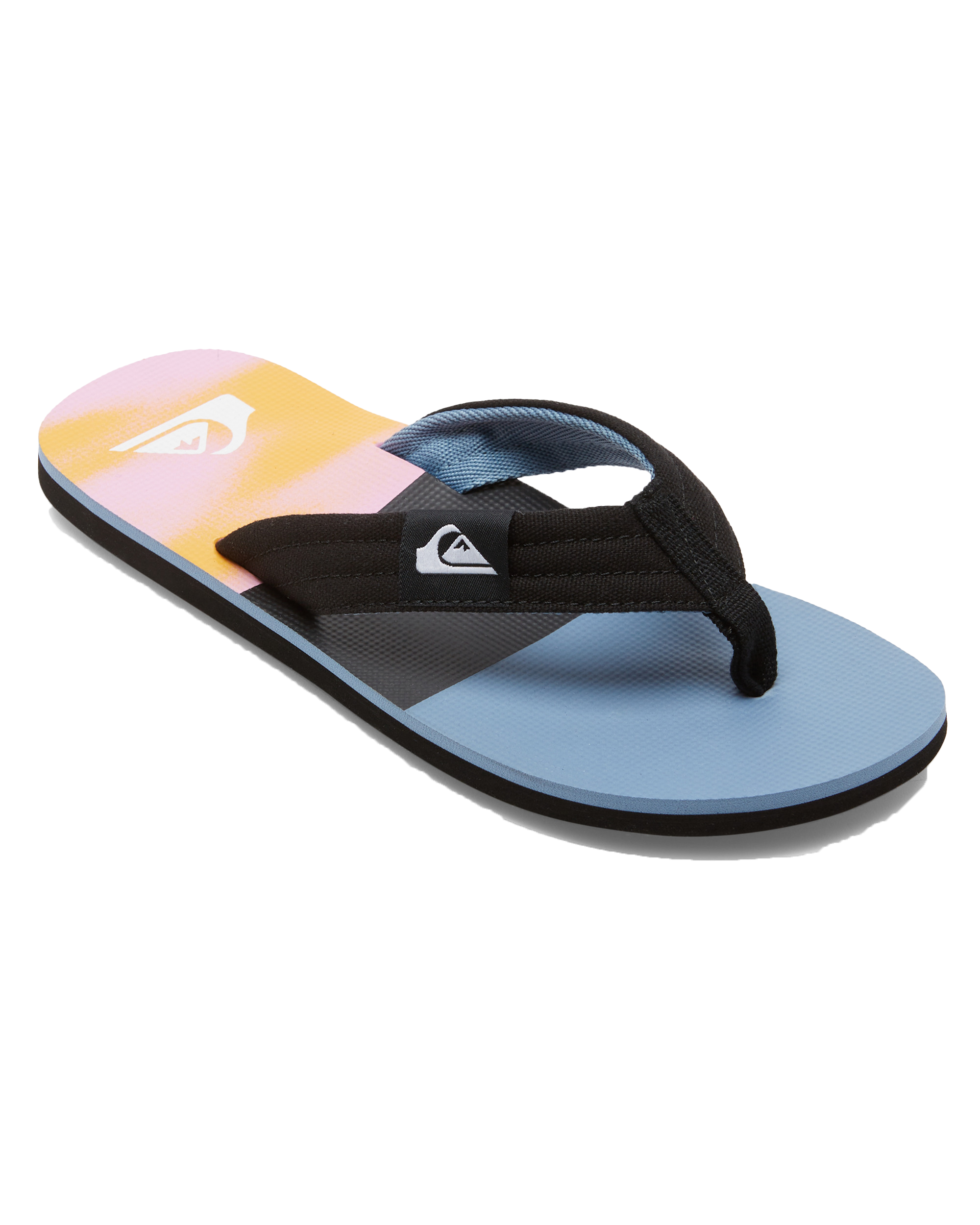 Molokai Layback Ii Flip Flops In Blue  Blue And Orange