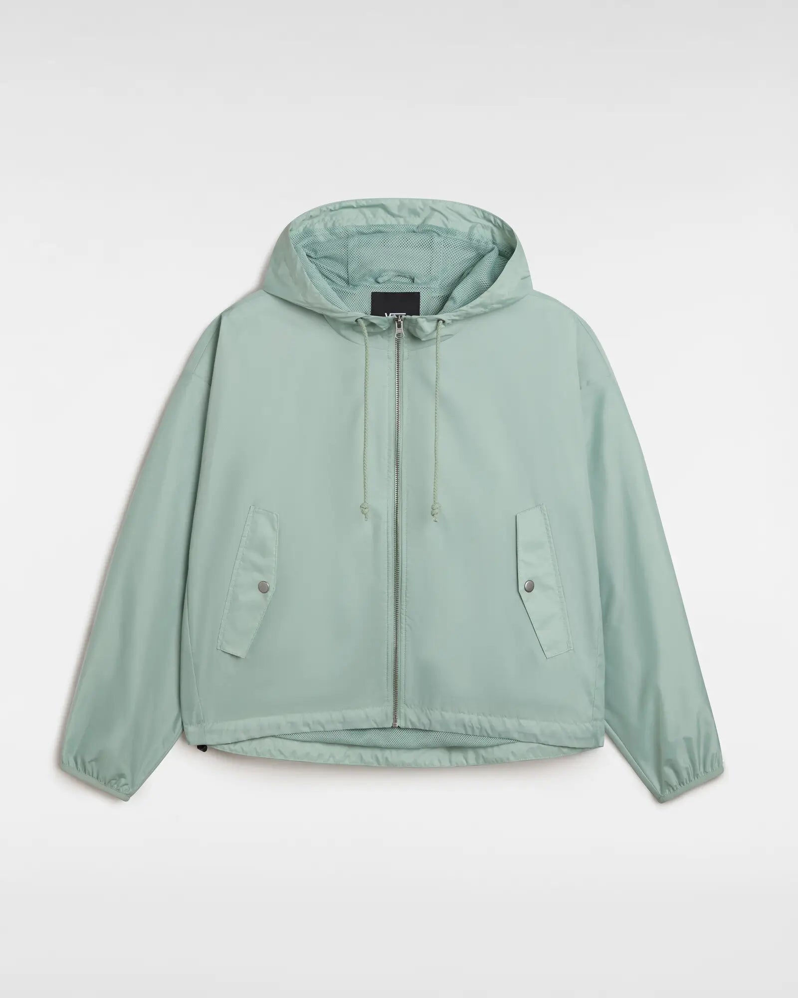 Mte Theo Windbreaker Jacket In Iceberg Green