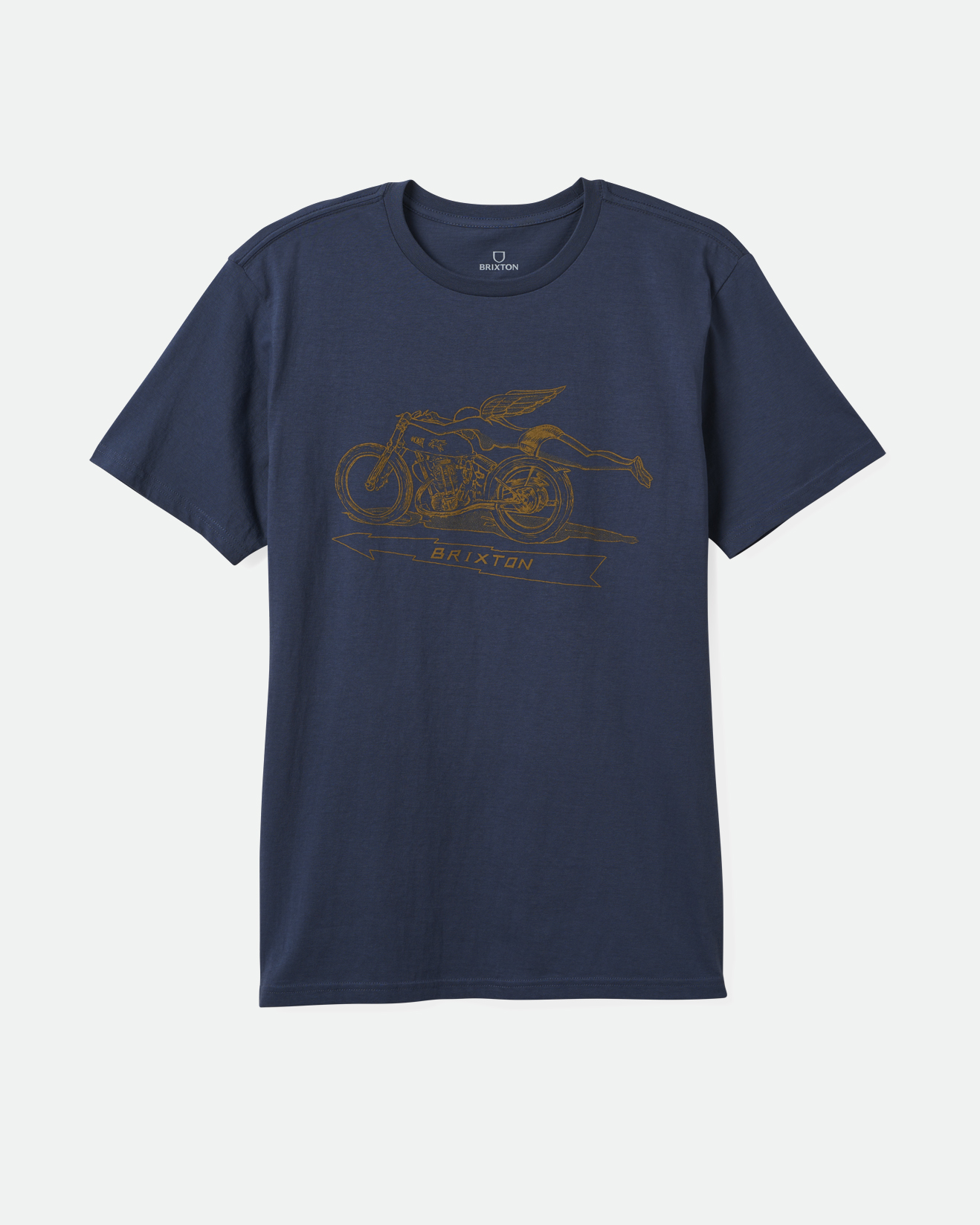 20th Anniversary Flyer Tailored T-shirt In Washed Navy