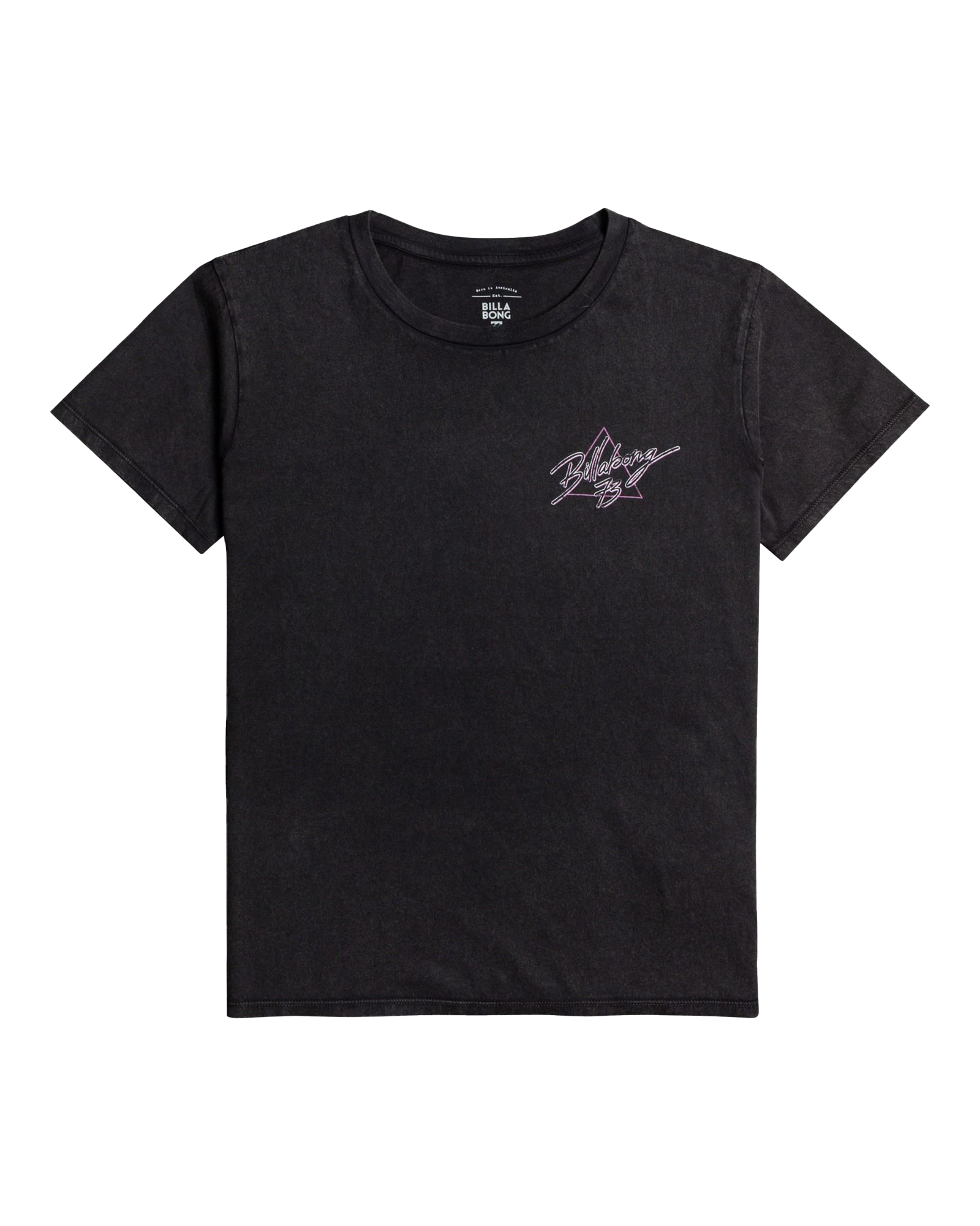 Neon Garden T-shirt In Off Black