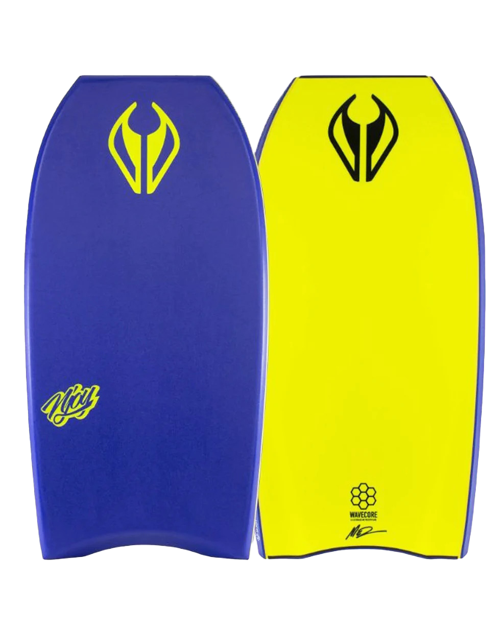 Njoy Pe 40 Bodyboard In Dark BlueandYellow